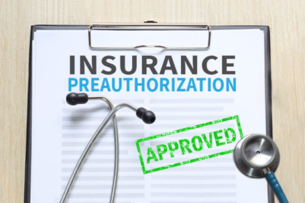 Approved insurance preauthorization paperwork